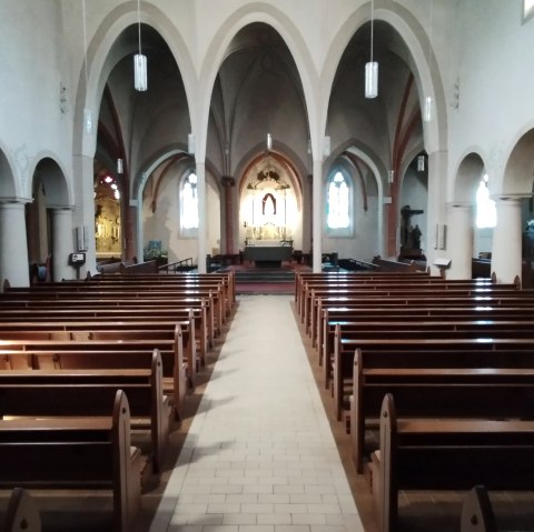 Innenansicht Liebfrauenkirche, © TI Bitburger Land