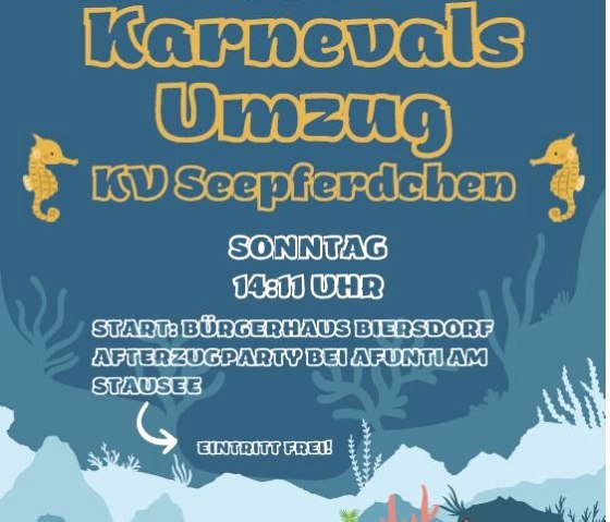 Karnevalsumzug Biersdorf Info, © Veranstalter