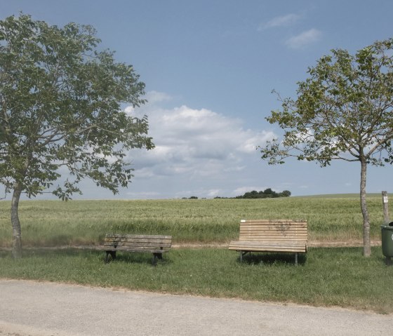 Idyllische rustplaats met uitzicht op Rittersdorf, © TI Bitburger Land