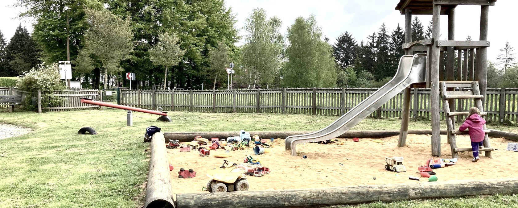 idyllischer Spielplatz in Mohrweiler, © TI Bitburger Land