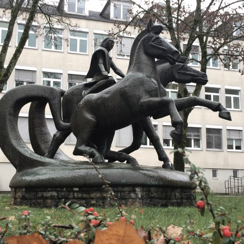 Die Treverer Pferde Kreisverwaltung in Biturg, © TI Bitburger Land